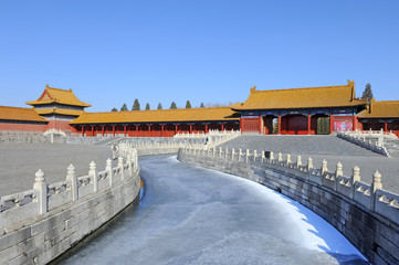 Fototapeta na wymiar Zakazane Miasto (Palace Museum) w Pekinie, Chiny