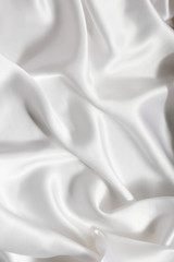 Obraz premium white silk