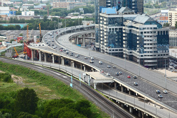 Fototapeta premium new modern business center