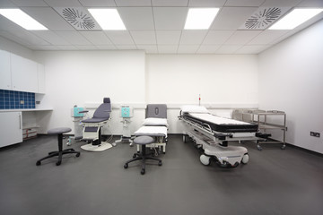 sports and medical massage office for football players