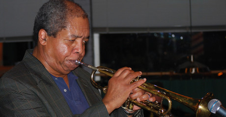 Obraz premium African american jazz musician