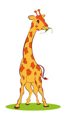 Cute vector giraffe
