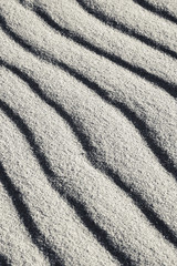 Fototapeta na wymiar Sand Waves Black and White
