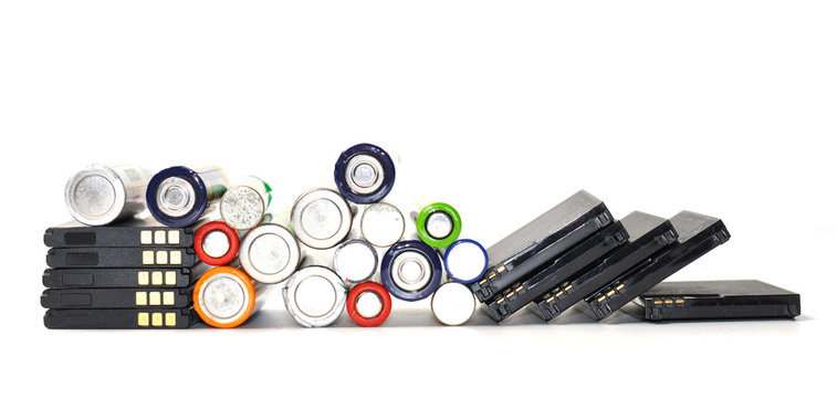 Alte Batterien Entsorgen lassen. &Ouml;kologie