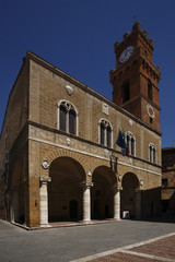 Pienza, Piazza Pio II, Palazzo Pretorio