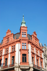 Fototapeta na wymiar Gründerzeithaus Leipzig Zentrum