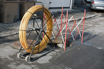 travaux dans les égoûts