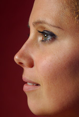 profil de femme blonde © Freddy Smeets