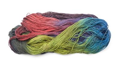 beautiful hand-dyed thin knitting yarn