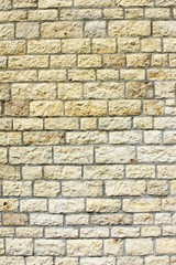 Mauer aus Kalkstein