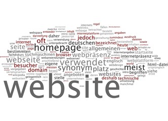 Website / Webseite