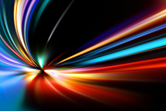 abstract night acceleration speed motion