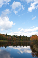 Fototapeta na wymiar Connecticut Autumn Foliage