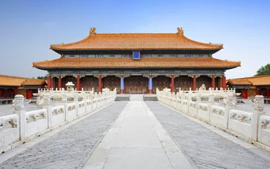 Fotobehang Forbidden City (Palace Museum) in Beijing, China © wusuowei