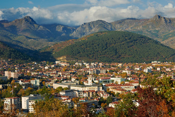Fototapeta na wymiar Sliven city, Bulgaria