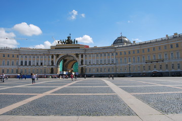 Fototapeta premium Palace Square.Petersburg
