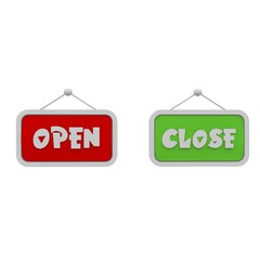 Open Close Signboard