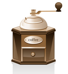 Coffee grinder.