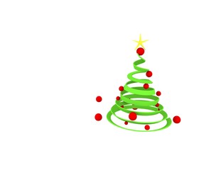 Beautiful 3D Christmas Tree