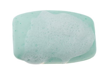 toilet soap with foam