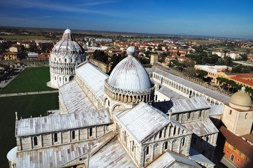 Fototapeta premium Roof of Cathedral in Pisa
