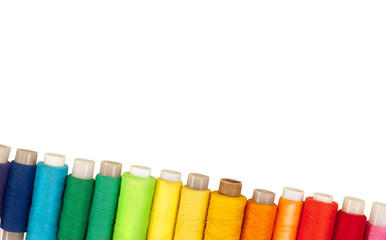 Background with coils of threads