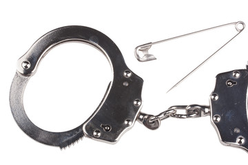 Iron handcuffs