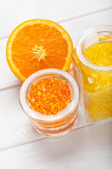 Orange minerals for Spa and Aromatherapy