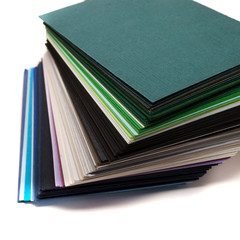 various color paper
