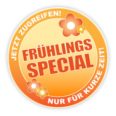 Button Fr&uuml;hing Spring Special Fr&uuml;hlingsspecial
