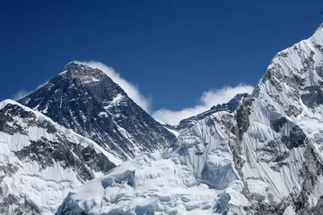 Fotobehang Mount Everest gezien vanaf Kala Pattar © Michal Novotny