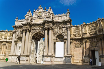 The Gate of the Sultan, Dolmabahche Palace, Istanbul, Turkey
