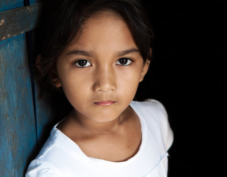 Young Asian girl portrait