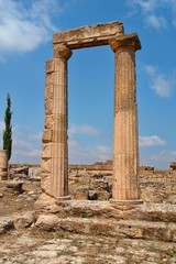 Rovine di un tempio di Cirene - Libia