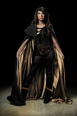 Naklejka premium Female Vampire Standing
