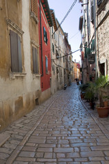 Croatia -  Rovinj - Narrow stane passage