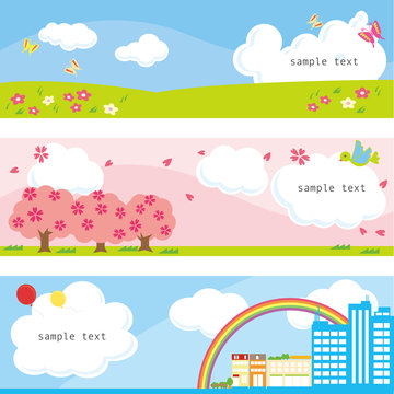 Spring Banners