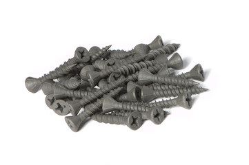 Heap of metal screw