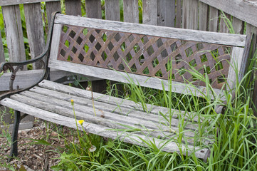 Old Garden Seat