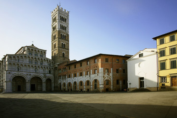 Obraz premium Lucca, Duomo di San Martino