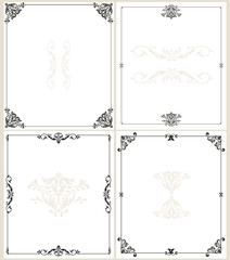 Classic border frames