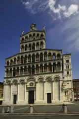 Naklejka premium Lucca, San Michele in Foro