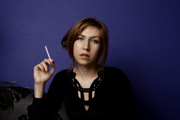 Obraz premium beautiful woman on a fashion style