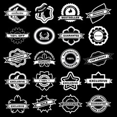 Set of design elements for sale. Big collection.