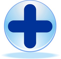 Fototapeta premium bouton ajouter