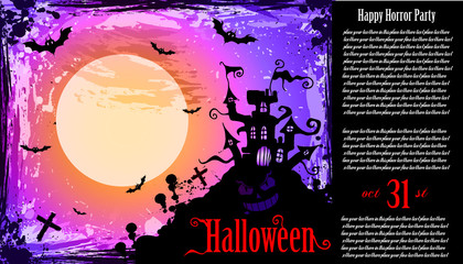 Suggestive Hallowen Party Flyer for Entertainment Event