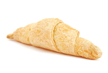 Croissant isolated on white background