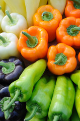 Colorful bell peppers