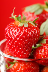 fresh strawberries