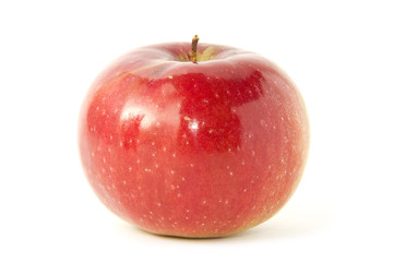 Red ripe apple